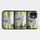 3 Hond Foto Collage Sjabloon Case-Mate iPhone Case (Achterkant (horizontaal))