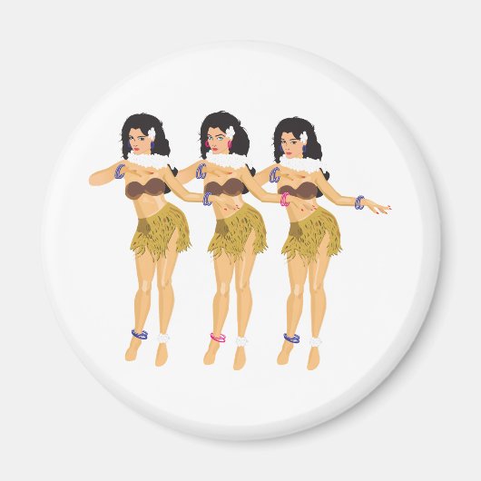 3 Hulas Magneet (Voorkant)