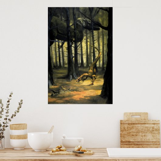 3 Hunters Poster (Keuken)