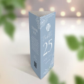 3 in 1 Tafelnummer, Menu & bedankkaart