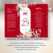 3 in 1 Tafelnummer, Menu & bedankkaart