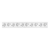 3 inch Custom Kledinglabel voor handgemaakt item Grosgrain Lint (Voorkant)