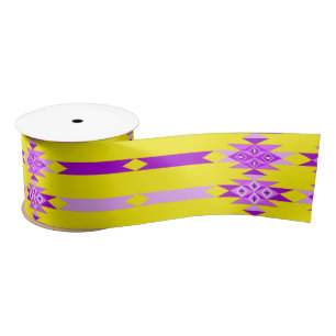 3 Inch Desert Diamonds op Geel Lint