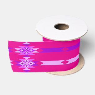 3 Inch Desert Diamonds op Roze Lint