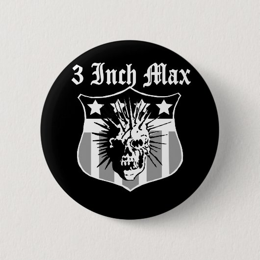 3-inch max. Button (Voorkant)