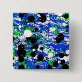 3 inch Pin met uniek afbeelding van mijn eigen abs Vierkante Button 5,1 Cm (Voorkant)