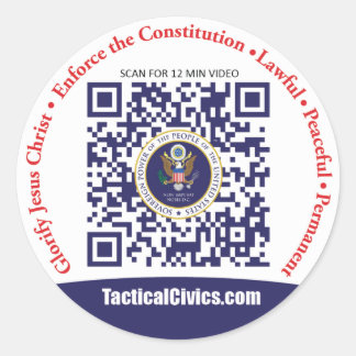 3-inch ronde Sticker (6 per vel)