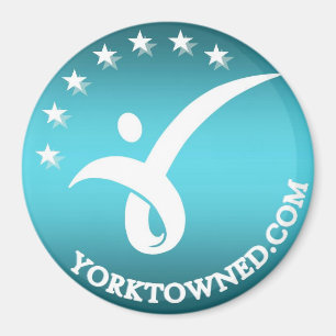 3-inch Round Magnet - Yorktown Education Magneet