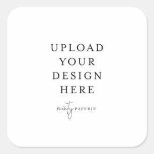 3-inch vierkant label