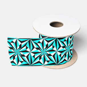 3 inch woestijnbloemen in turquoise lint