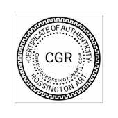 3 Initial Certificate of Authenticity GK Name URL Zelfinktende Stempel (Design)