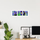 3 Irises Poster (Thuiskantoor)