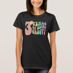 3 JAAR GROEI sinds 2019 3e verjaardag vii T-shirt