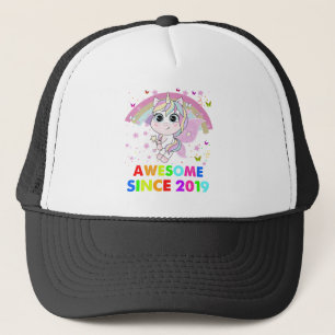 3 jaar oude Unicorn Cutie 3rd Birthday Unicorn Gif Trucker Pet
