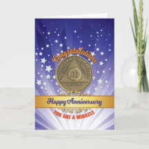3 jaar Recovery Coin Jubileum Je bent een wonder