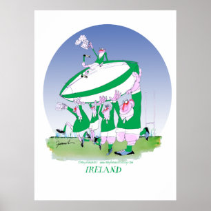 3 kaas ierland rugby , tony fernandes poster