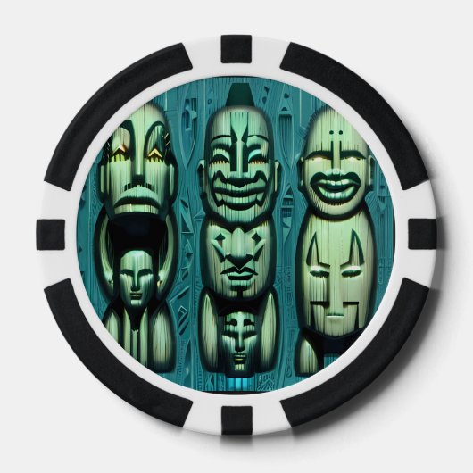 3 Kannibalen Redux II Poker Chips (Voorkant)