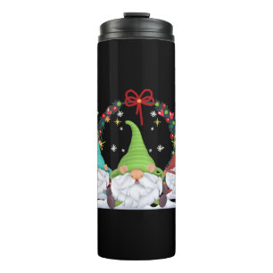 3 kerstknomes thermosbeker