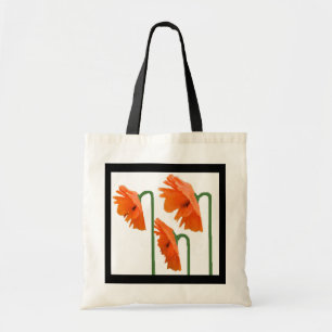 3 klaprozen tote bag