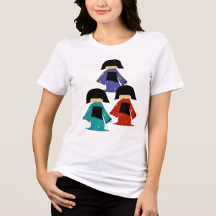 3 kleine schatjes Tri-Blend shirt