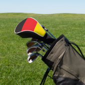 3 kleurencombinatie, vlag golfheadcover (Insitu)