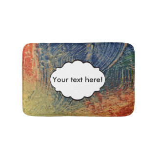 3 kleurenverf badmat