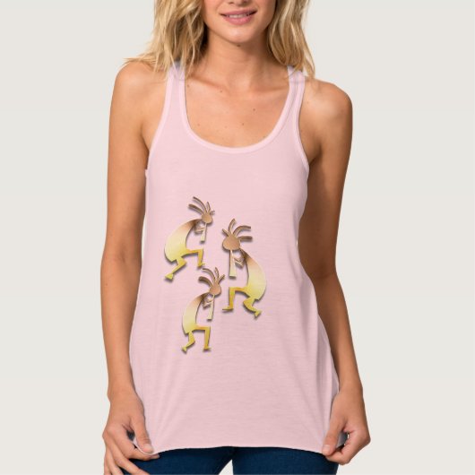 3 Kokopelli #61 Tanktop (Voorkant)