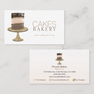 3 Laag Cake Moderne Rustieke Trouwtaarten Visitekaartje