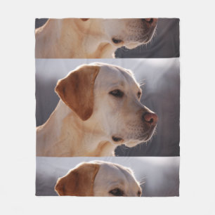 3 Labrador_Retriever Fleece Deken