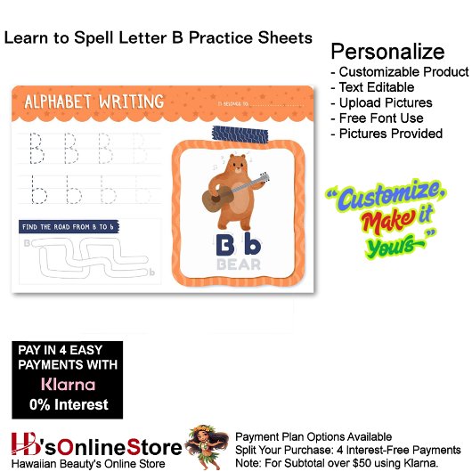 3 Learn To Spell Letter B Teacher Home Schooling