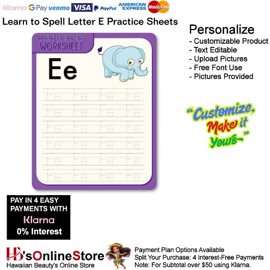 3 Learn To Spell Letter E Teacher Home Schooling