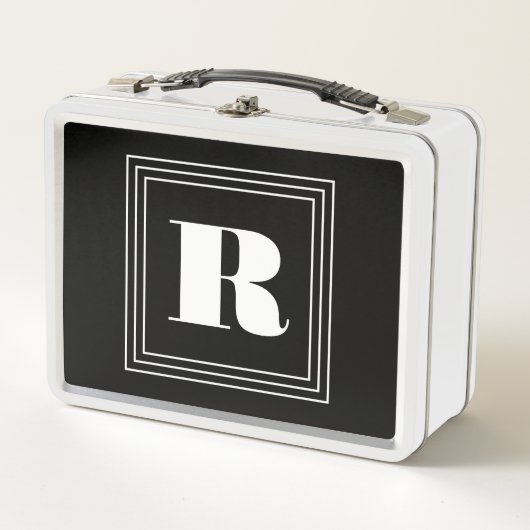 3 Lijst Monogram | Zwart-wit (Voorkant)