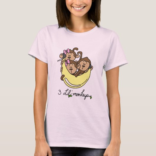 3 Li'l Monkeys Tshirts en Gifts (Voorkant)