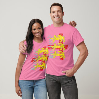 3-Lions en St. George's Cross () T-shirt