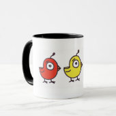 3 Little Birdies Coffee Cup Mok (Voorkant links)
