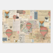 3 Luchtballon Ephemera vellen (Voorkant)