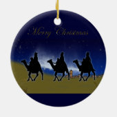 3 Mages Bethléem Ornement de Noël (Dos)