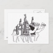 3 MANNEN BRIEFKAART (Voorkant / Achterkant)