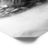 3 MANNEN en DOG PANNING voor GOLD c. 1889 Poster (Hoek)