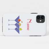 3 Martini Cocktails Thunder_Cove Case-Mate iPhone Case (Achterkant (horizontaal))