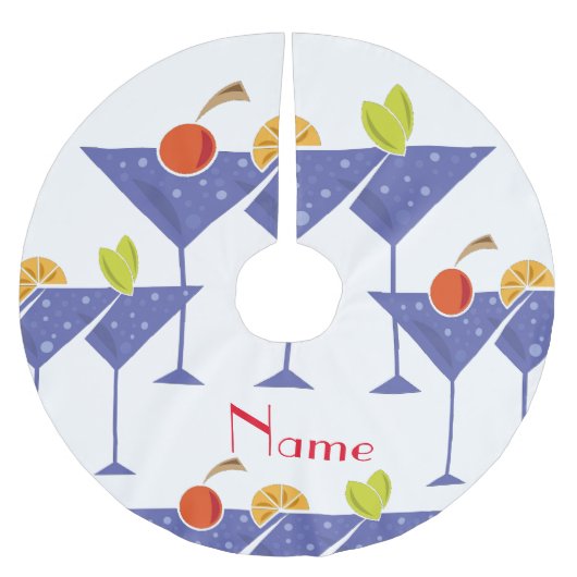 3 Martini Cocktails Thunder_Cove Kerstboom Rok (Voorkant)