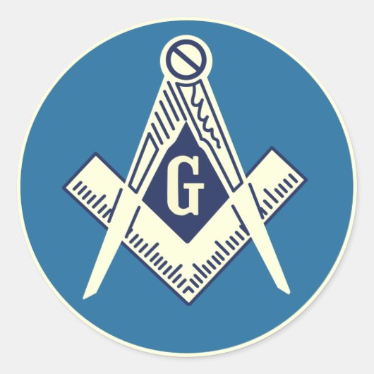 3"Masonic Sticker (Voorkant)