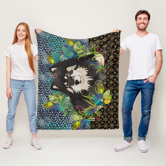 3 maten fleece deken (In situ)