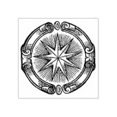 3 maten rubberen stempel antiek Stersymbool (Afrduk)