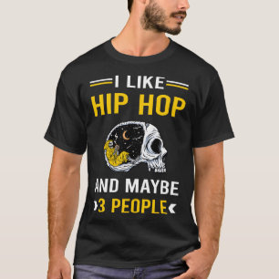 3 Mensen Hiphop Hiphop Rap Muziek T-shirt