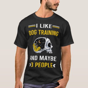 3 Mensen Hond Training Trainer T-shirt