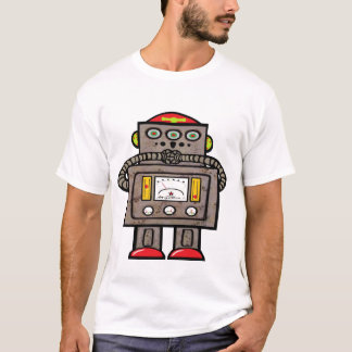 3 met ooien versterkte robot t-shirt