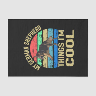 3 Mijn Duitse herder ding Ik ben Cool Tissuepapier