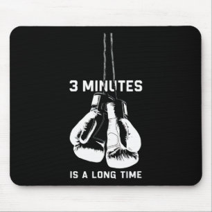 3 Minuten Is Een Lange Tijd Boksen Kickboksen Funn Muismat