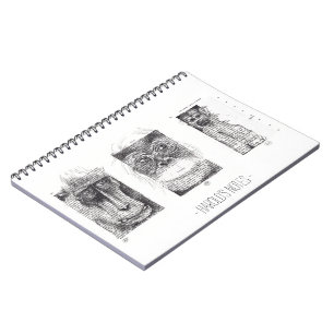 3 Monkeys Gepersonaliseerd Notitieboek Monkey Jaar
